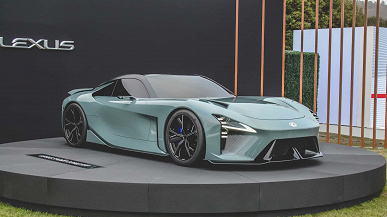 Lexus представила крутой суперкар Sport Concept: под капотом V8 &mdash; и никакого электричества