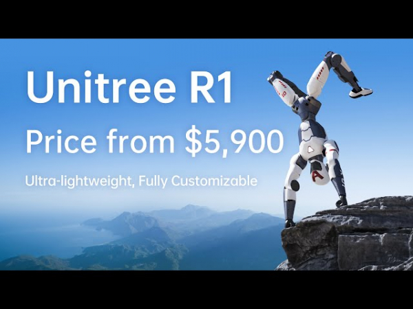 Unitree выпустила андроида R1 с нашумевшей ценой в 5900 долларов