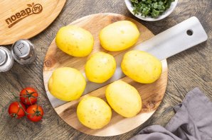 Картофель дольками в духовке